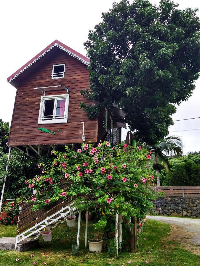 Villa ti kaz perchée Entre-Deux Exterior foto